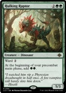 MTG 3x Hulking Raptor Rare LCI