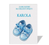 ZAPROSZENIA NA CHRZEST ŚWIĘTY B7