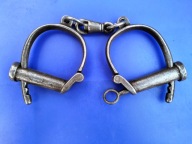 Unikatowe stare kajdanki XIX - XX wiek