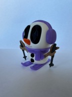 Bałwan na nartach figurka zabawka święta dekoracje Boże Narodzenie