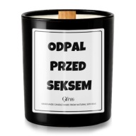 Świeca Odpal Przed Seksem Zabawny Prezent Dla Chłopaka Dziewczyny