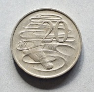 AUSTRALIA 20 CENTÓW 1967 DZIOBAK