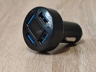 Essager Ładowarka samochodowa 4x USB DC 12V/ 24V 4,8A