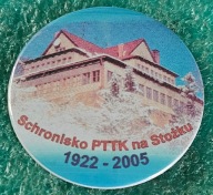 ODZNAKA SCHRONISKO PTTK NA STOŻKU 1922-2005