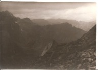 TATRY SŁOWACKIE -PANORAMA -FOTOGRAFIA -lata 60-te -większy format