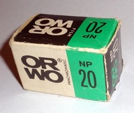 ORWO 20 NP - stara nieużywany film/klisza,