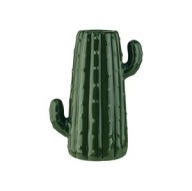 Wazon dekoracyjny ozdobny kaktus zielony z dolomitu Livarno 17 cm