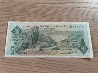 Kongo - 50 franków - 1962