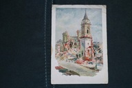 WARSZAWA PL. TRZECH KRZYŻY RUINY KOŚCIOŁA Św. ALEKSANDRA