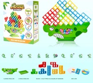 Dinozaur Tetra Tower: balansująca wieża układanka gra dla całej rodziny!