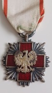 Srebrny medal Polski Czerwony Krzyż PCK