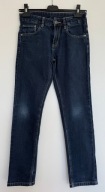 C&A SPODNIE szkoła granatowy jeans chłopiec rozmiar 152