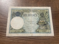 Madagaskar - 10 franków