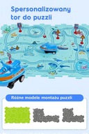 gra logiczna dla dzieci puzzle budowa dróg zestaw zabawkowy na prezent