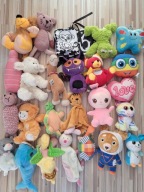 Zestaw maskotek 25szt Średnie 10-20cm 816