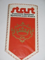 START KIELCE Mistrzostwa POLSKI Inwalidów w Szachach 1987 proporczyk
