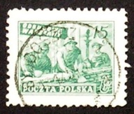 Polska > Datownik "Bydgoszcz" z dnia 10.12.1954 r. - na znaczku Fi 541