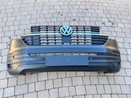 VW T6 T6.1 LIFT 19-23 ZDERZAK PRZEDNI Z GRILEM 4XPDC 7LA807221F IDEALNY