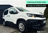 Peugeot Rifter Bezwypadkowy, FV23, Ekran dotykowy, 5os, KredytowanieLeasin