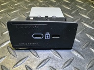 Volvo XC60 II 2023 XC40 Recharge panel port wejście gniazdo 2x USB-C