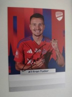 Karta klubowa autograf Raków sezon 24/25 Fran Tudor