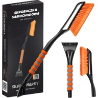 SKROBACZKA ZE SZCZOTKĄ DO ODŚNIEŻANIA 2w1 SILVER SHARKY – TELESKOPOWA