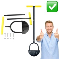 NÓŻ DO DARNI METALOWY OSTRY SZPADEL KRAWĘDZIARKA WYCINAK DO TRAWY OBCINAK