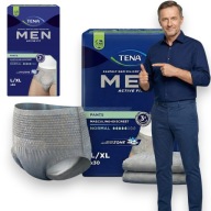 TENA Men Pants Normal L/XL 30 szt majtki chłonne 95-130 cm 5/8 szare