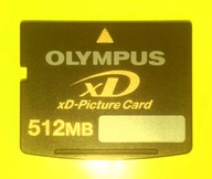 xD - Picture Card 512 MB >> O L Y M P U S >> Made in JAPAN
