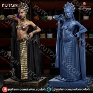 Żywica figurka Queen Akasha "Queen of the Damned" 1/10