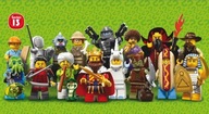Lego Minifigures 71008 - cała seria 13 - 16 szt.