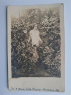 II RP kobieta ogród Łódź Chojny Wierzbowa 26 (1504)