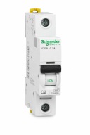 Schneider Wyłącznik nadprądowy Acti9 iC60N-B2-1 2A 1-biegunowy