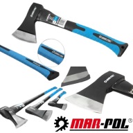 MAŁA SIEKIERA OGRODOWA OSTRA OGRODNICZA MAR-POL HARTOWANA TRZONEK Z WŁÓKNA