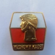 Odznaka to co na foto - złota