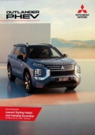Mitsubishi Outlander PHEV Launch Edition prospekt 11 2024 model 2025