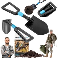 ŁOPATA SKŁADANA DO AUTA SAPERKA WOJSKOWA SURVIVAL OGRÓD CELLFAST METALOWA