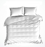 pościel z flaneli 200x220 +2x70x80 zamek F 201 biała b-x