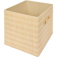 ORGANIZER BAMBUSOWY SZAFY PUDEŁKO POJEMNIK KOSZ SKŁADANY do Regału Kallax