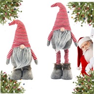 OZDOBA ŚWIĄTECZNA BOŻE NARODZENIE SKRZAT TELESKOPOWE NOGI MIKOŁAJ KRASNAL
