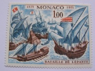 Monako - 400-lecie Bitwy morskiej pod Lepanto 1571 - Mi. 1028 **