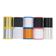 Zestaw nici krawieckich 10 sztuk Crelando. Ręczne, maszynowe.Kolory.