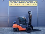 WÓZEK WIDŁOWY TOYOTA 02-8FGF30 2008R. LPG TRIPLEX WYNAJEM SPRZEDAŻ SERWIS