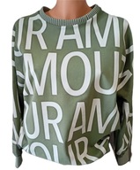 Bluza ciekawy wzór khaki r. uniwersalny