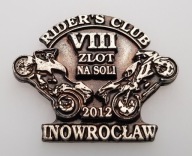 Znaczek, odznaka, blacha zlotowa, motocyklowa No.1986