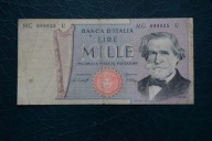 Banknot Włochy 1000 Lir 1969 rok !!!