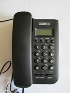 Telefon Stacjonarny Maxcom KXT 100 czarny LCD