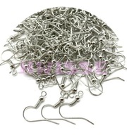 Bigle metalowe z kuleczką i sprężynką Platyna