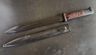 Bagnet Niemiecki Mauser S84/98 43 fze 1943 rok zgodny piękny! Wehrmacht