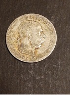 1 KORONA 1894 r. / SREBRO / 2